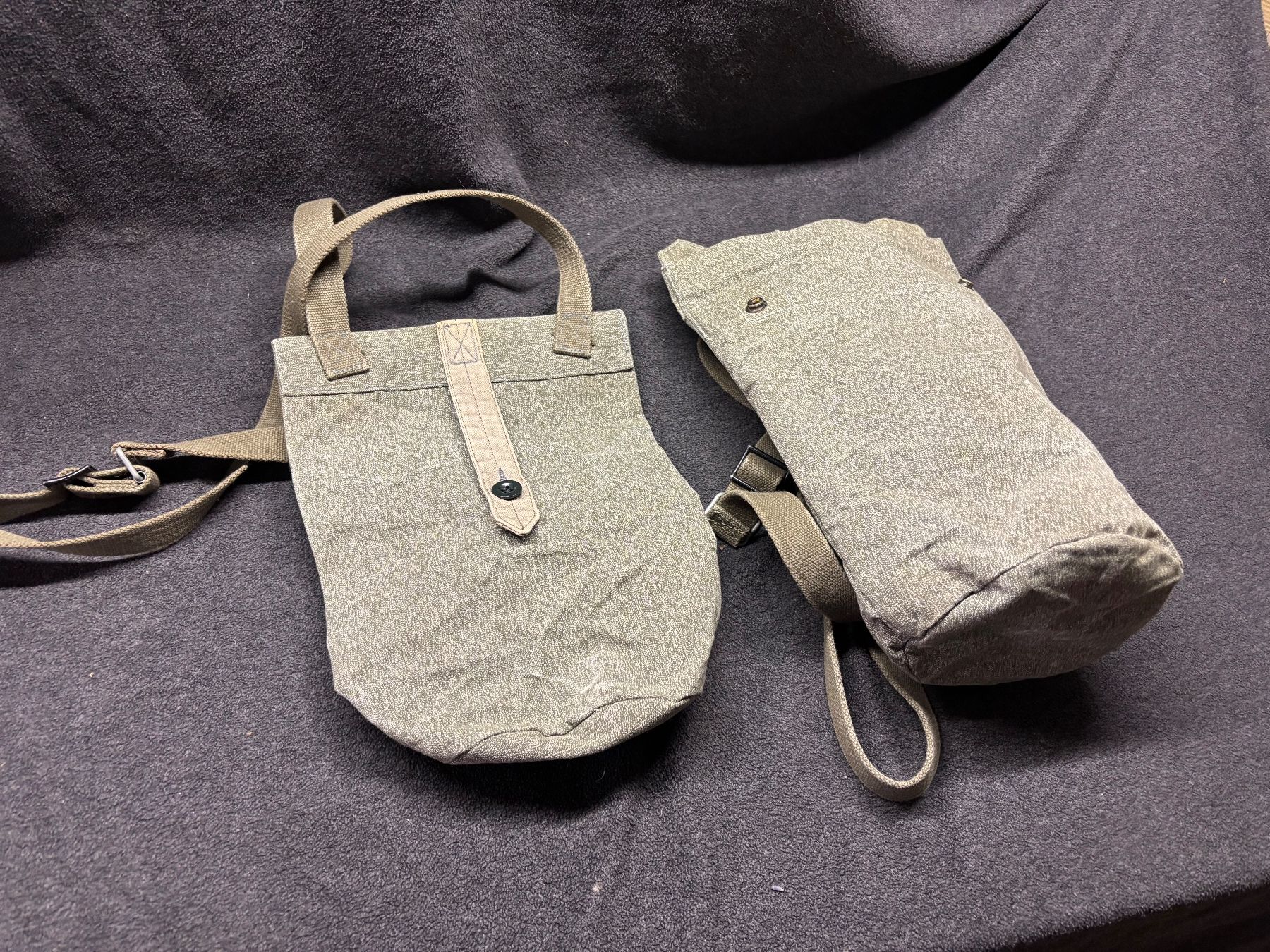 Schweizer Armee Borse: Zwei alte Militär Taschen – Usato da Liestal venduto da Bern3108 5