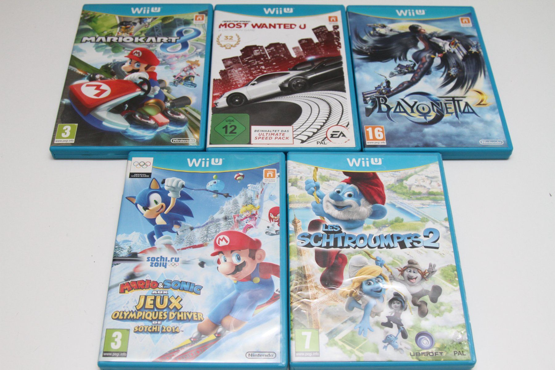 Nintendo Console: Nintendo Wii U Konsole mit Spielen – Usato da Basel venduto da camelot99 6