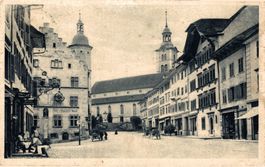 Sursee. Rathausplatz
