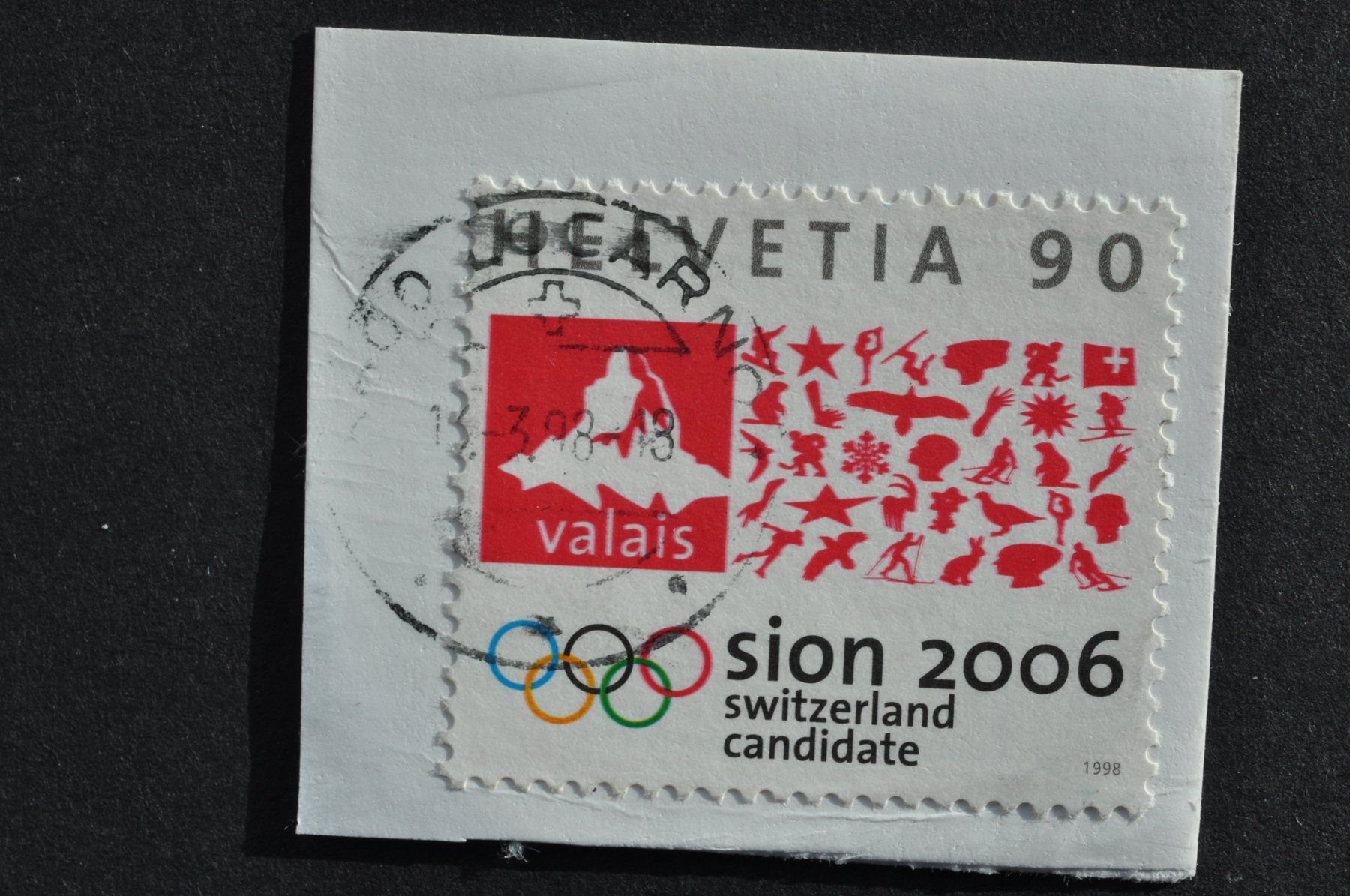 Alle Briefmarken: Abart Sion 2006 - Doppelte Sportler – Gebraucht aus Worb von Buespy 1