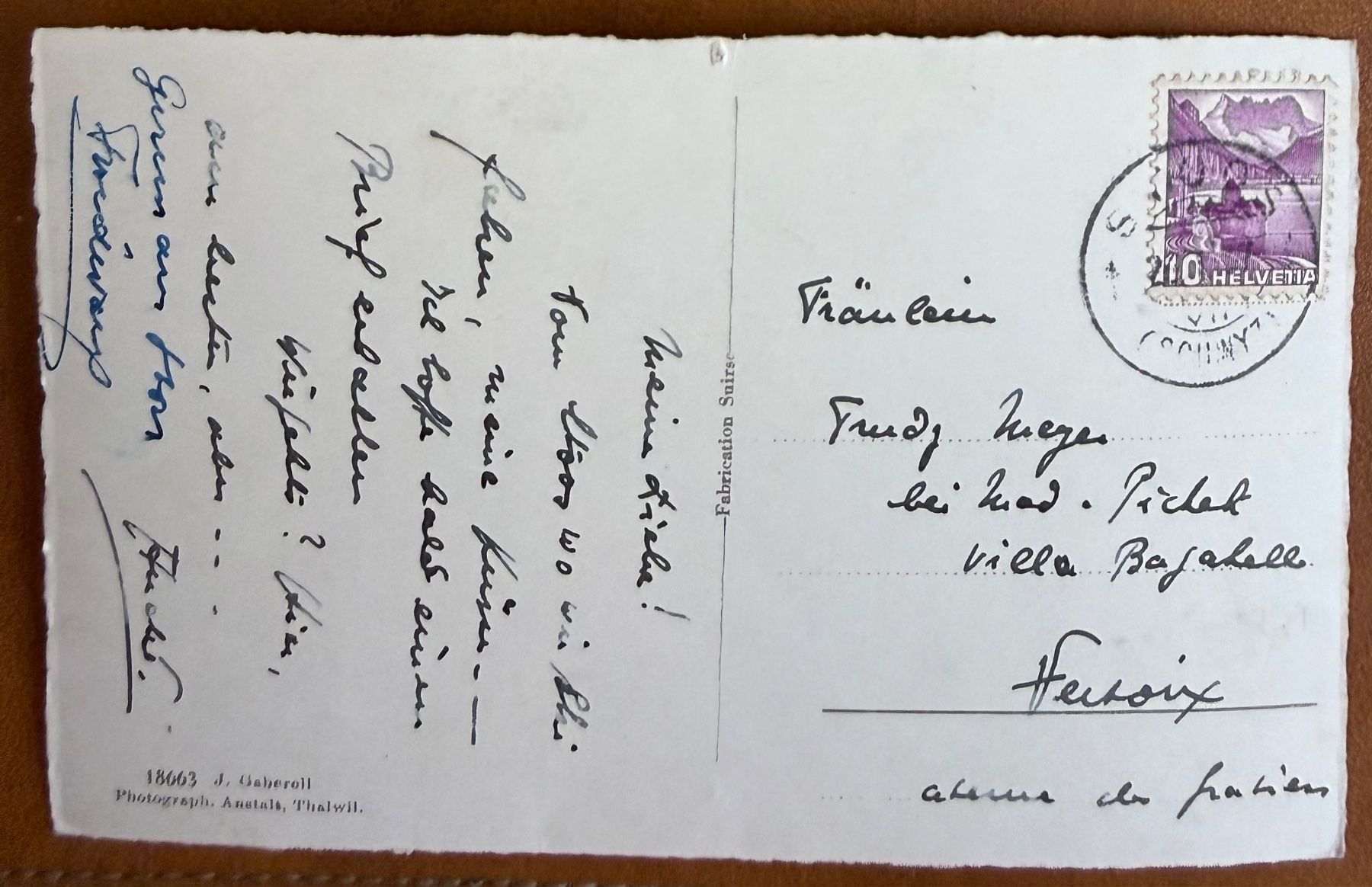 Cartoline postali: Stoos - 1937 – Usato da Lutry venduto da Ediego 2