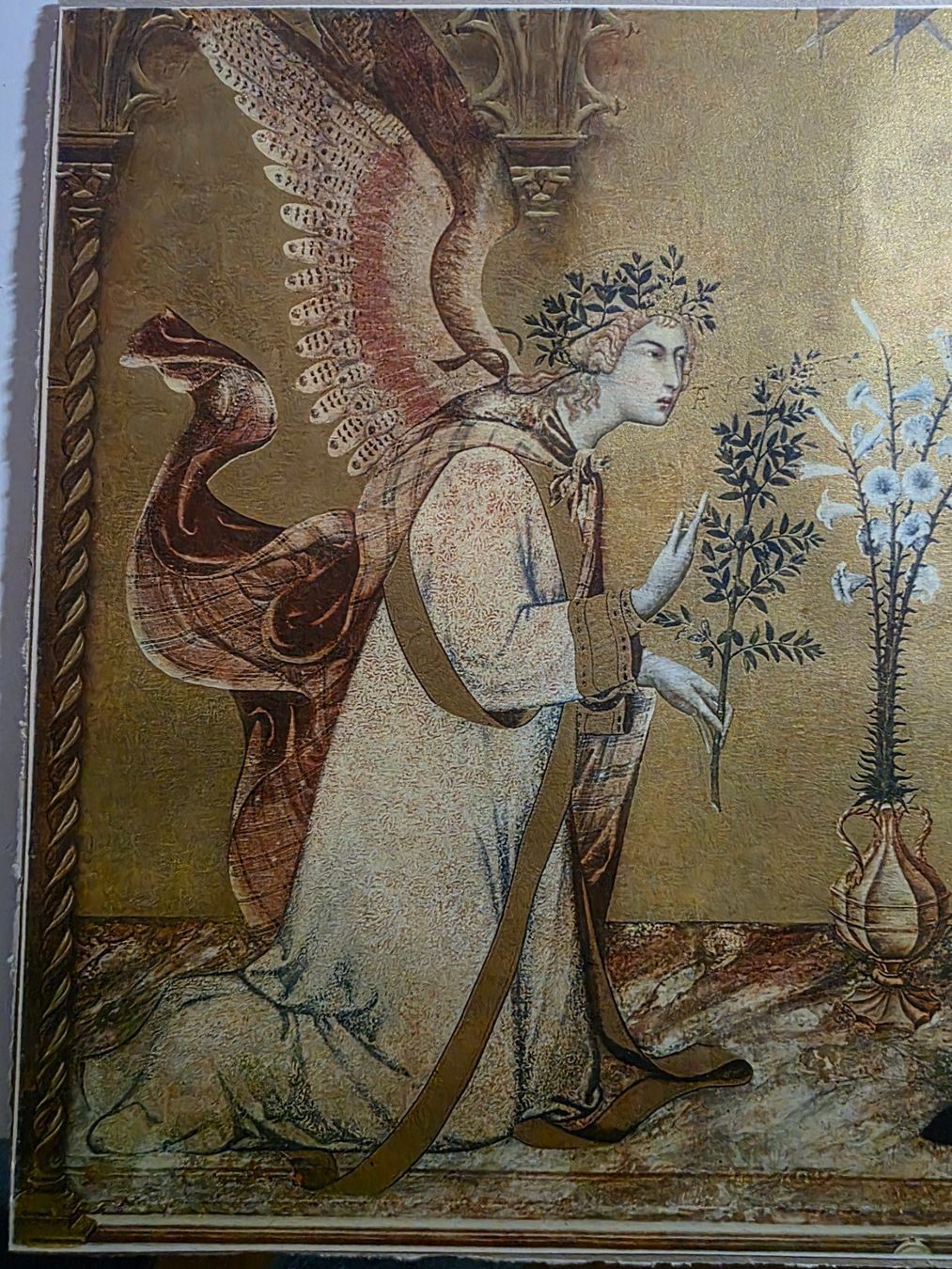 Foto & Immagini: Simone Martini Verkündigungsengel Bild Druck – Usato da Walterswil BE venduto da Lonitti 2