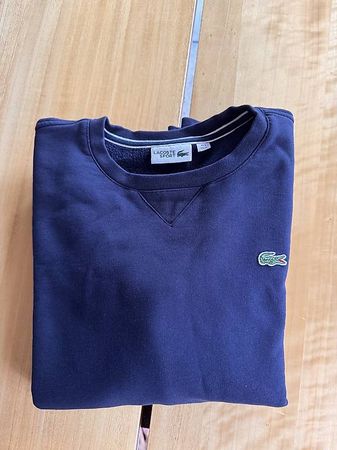 Lacoste Pullover Blau, Grösse XL (fällt kleiner aus)