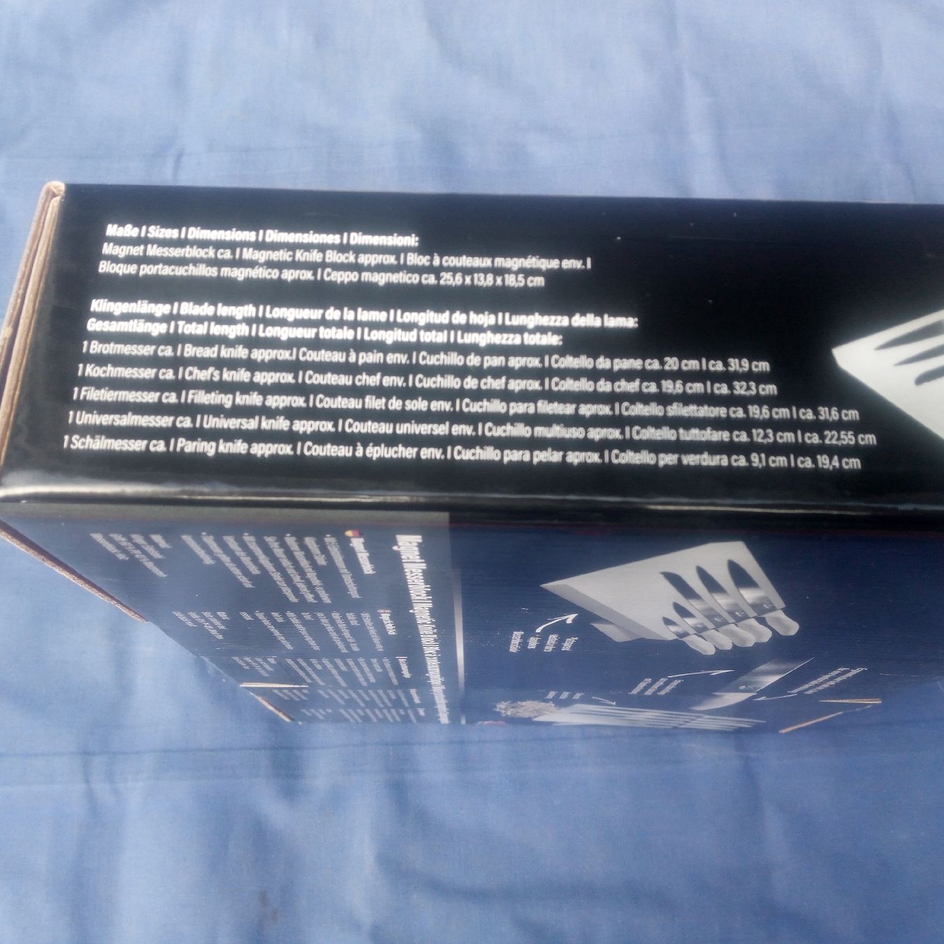 Coltelli: Stoneline Messerblock Magnetisch, 5 Messer, NEU – Nuovo e nell'imballaggio originale da Luzern venduto da toenu23 5