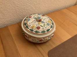 Ancienne petite boite ou bonbonniere ceramique italie