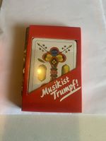 Spielkarten "Musikant Trumpf" Rot mit 54 Karten neuwertig