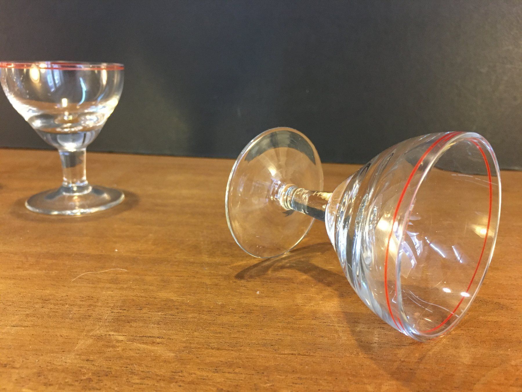 Bicchieri: Vintage 6 Gläser, ca. 7 cm. hoch – Usato da Schaffhausen venduto da vintageville 9
