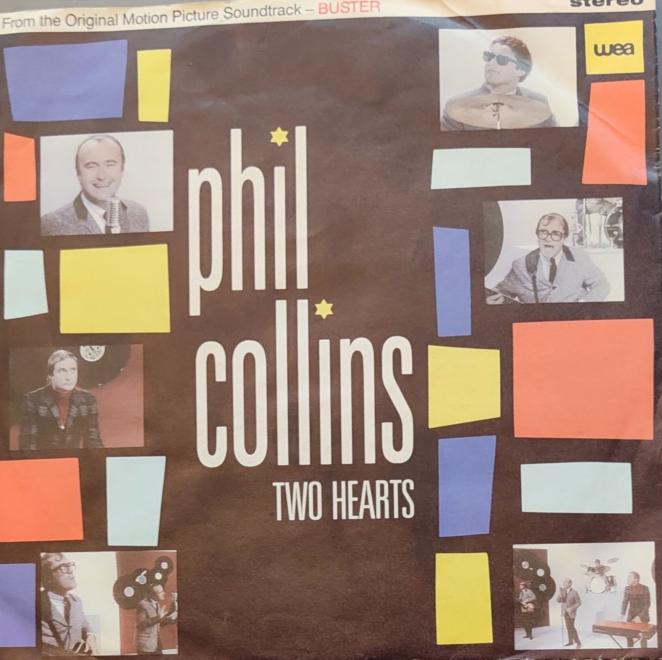 Schallplatten: Vinyl-Single Phil Collins - Two Hearts – Gebraucht aus Langenthal von