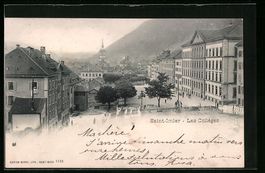 AK Saint-Imier, Les Collèges, 1901