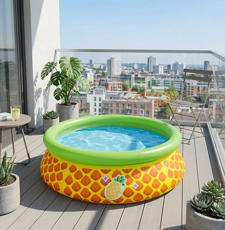 Piscine: Kinderpool Ananas / Planschbecken / 1.5m – Nuovo e nell'imballaggio originale da Oensingen venduto da Liquidations-Shop 7