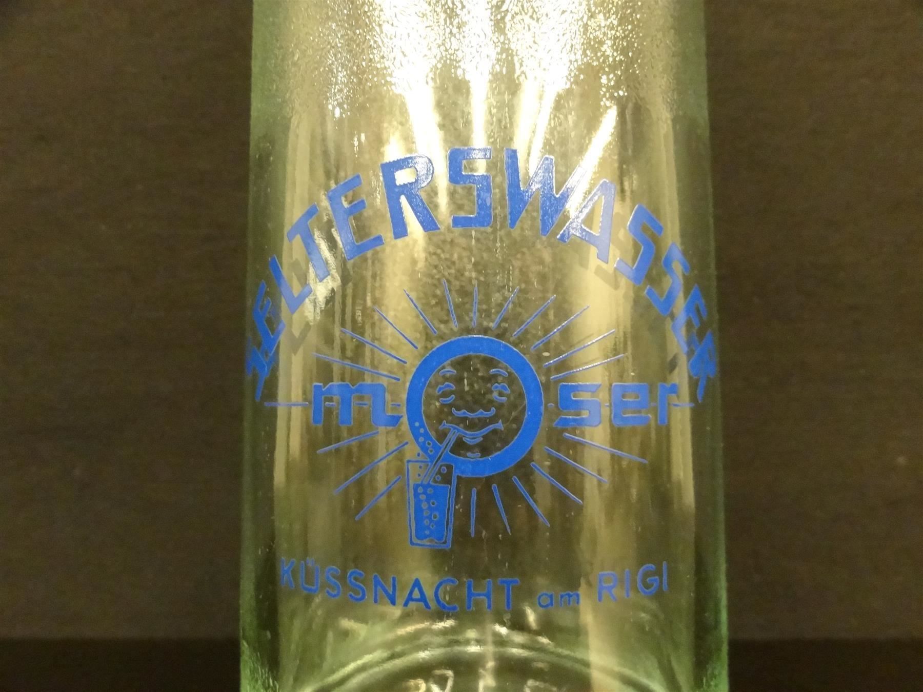 Gläser, Krüge & Flaschen: alte Flasche SELTERSWASSER MOSER 1960 – Gebraucht aus Kerzers von Flaschenposten 3