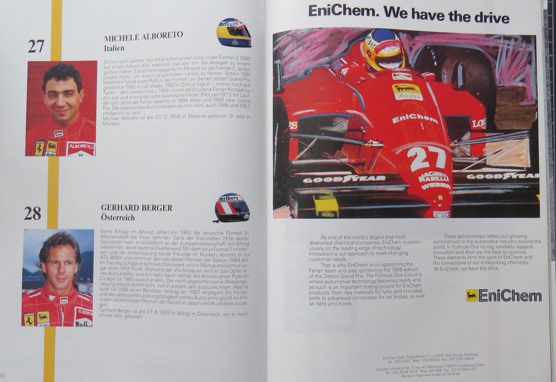 Dokumente: Programm Formel 1 in Hockenheim von 1988 inkl. Eintr.karte – Gebraucht aus Ettingen von campione_1 3