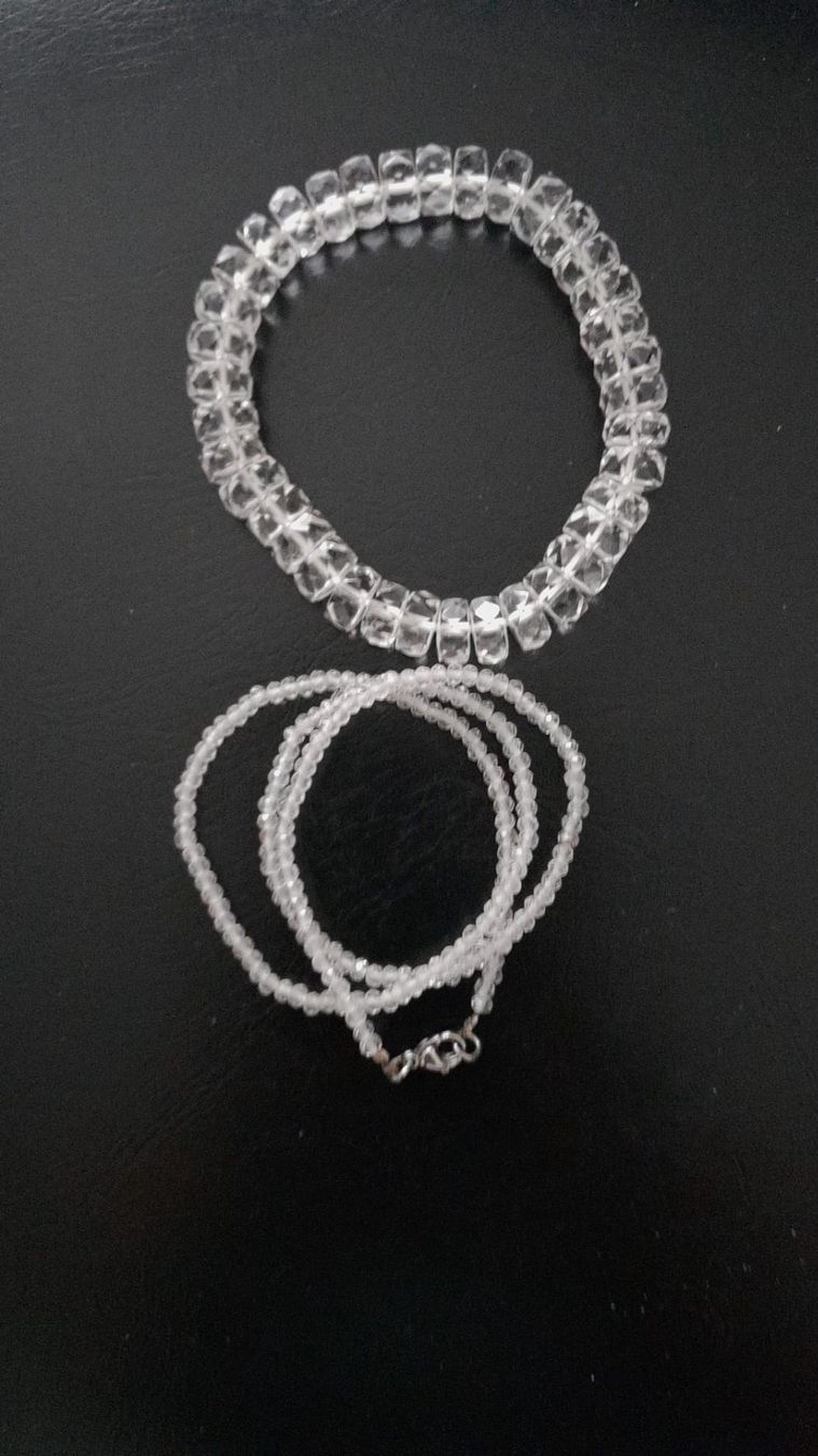 Ketten: Bergkristall Kette mit Armband – Gebraucht aus Amriswil von jae_9kvl