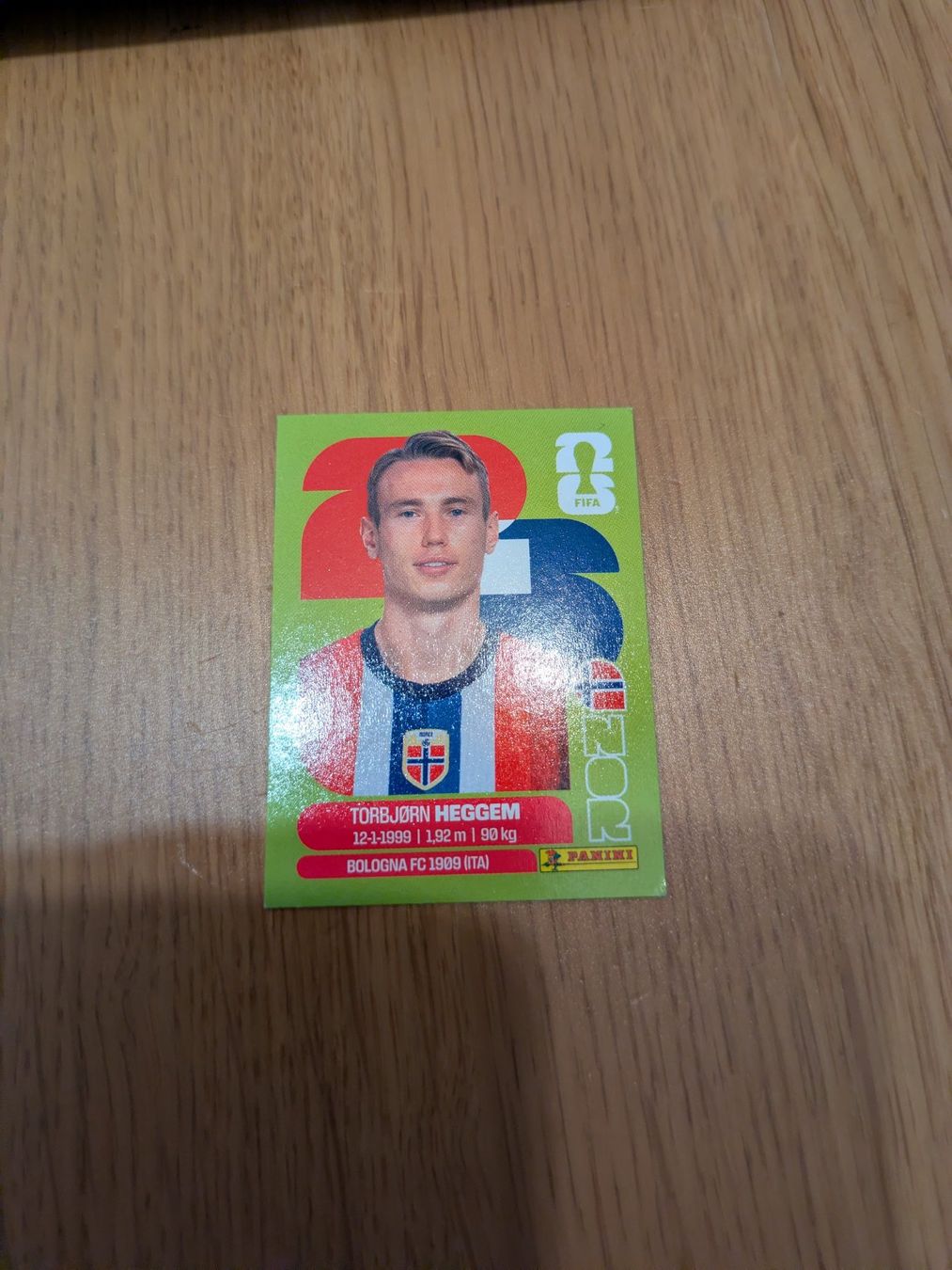 Panini Carte collezionabili: Panini NOR8 – Usato da Liestal venduto da Greg99