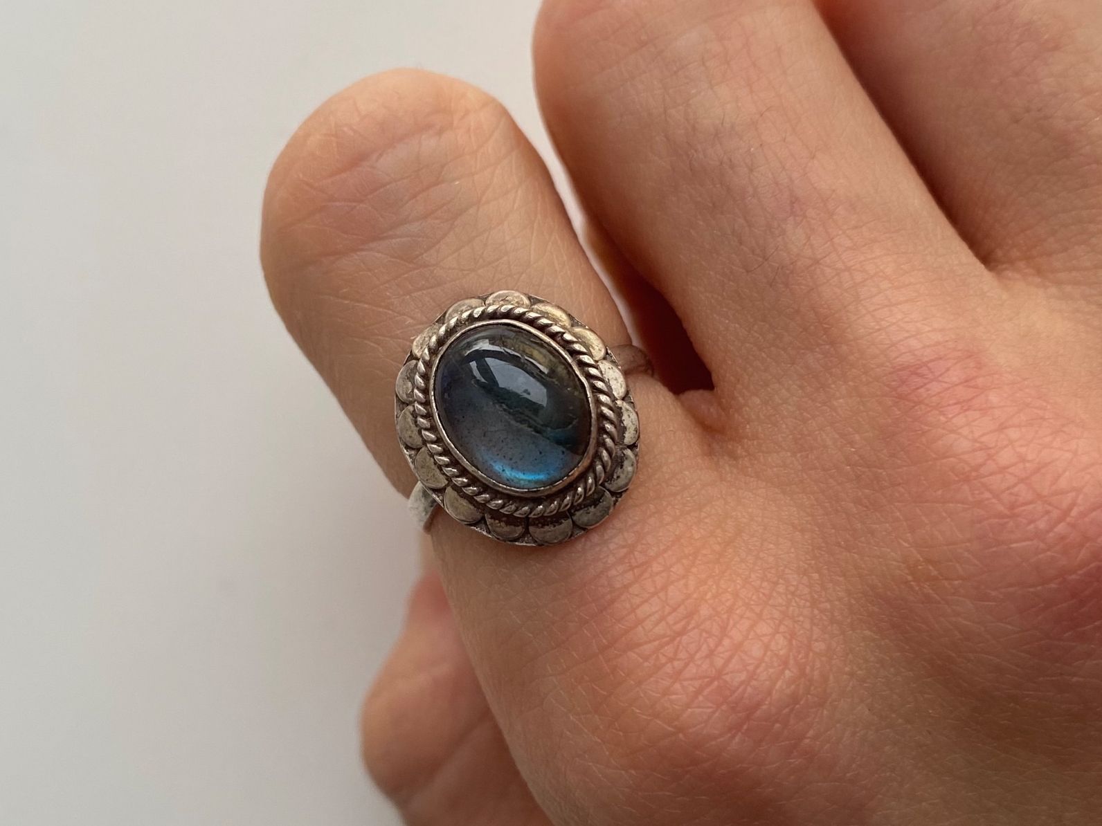Anelli: Silber 925 Labradorite Ring – Nuovo (secondo la descrizione) da Givisiez venduto da dor_xb9k 1