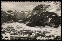 Engelberg, Ortsansicht mit Titlis und Sp