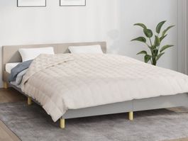 Couverture lesté 15kg 220x240cm - testé moins de 20min