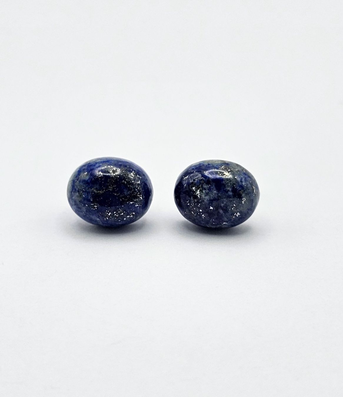 Orecchini pendenti & Orecchini a lobo: Pisco Elqui: Ovaler Lapislazuli Ohrstecker – Nuovo e nell'imballaggio originale da Basel venduto da PachaWool 1