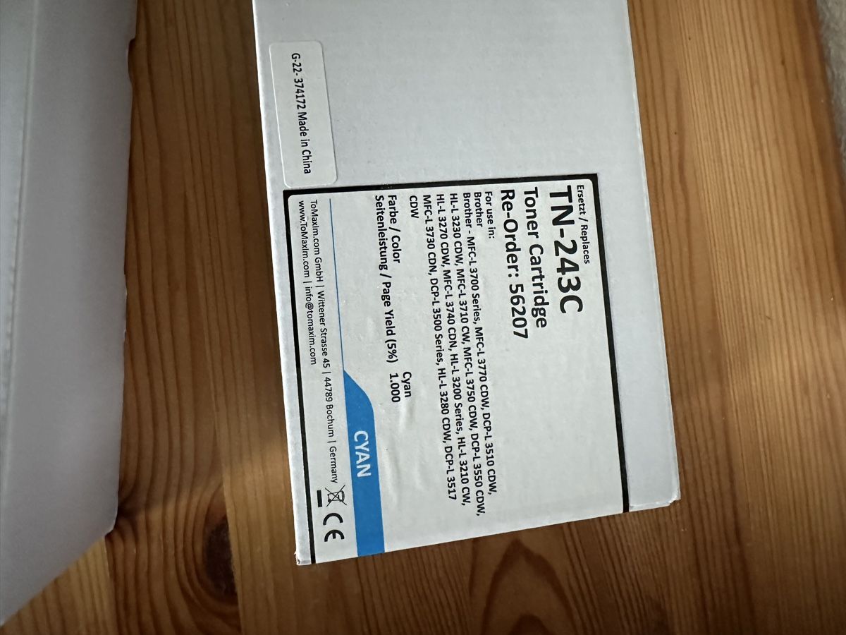 Cartucce per stampanti & toner: Druckerpatronen – Nuovo e nell'imballaggio originale da Mels venduto da Patrick7310 3