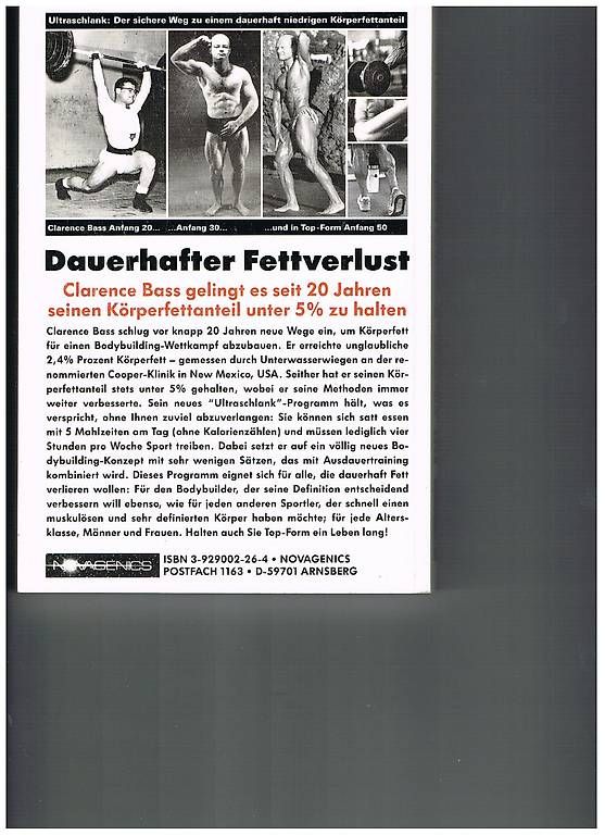 Bücher: ULTRA SCHLANK - Weniger als 5 % Körperfett – Gebraucht aus Reitnau von GuenstigUNDschnell 1