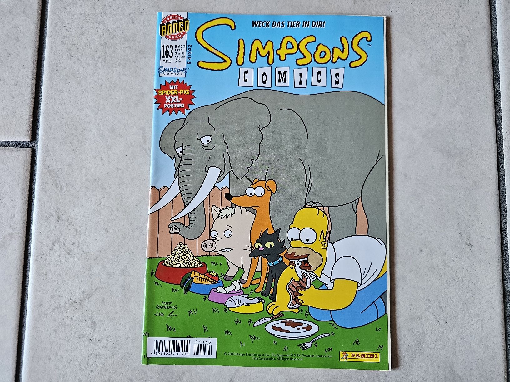 Fumetti: Simpsons Comic  -  Heft #163 – Usato da Schneisingen venduto da backstore24