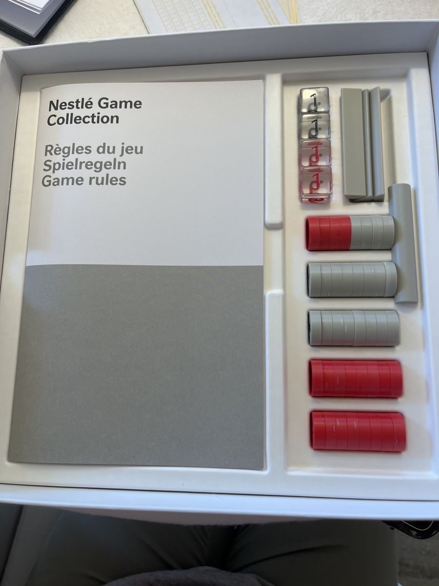 Giochi: 4x Stylische Gesellschaftsspiele Nestle – Nuovo e nell'imballaggio originale da Saanen venduto da SoniaMichaela