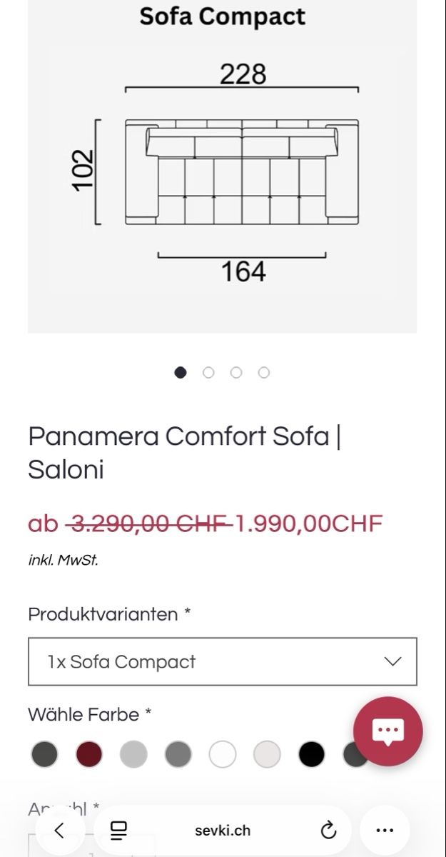 Divani: Sofa Beige Saloni – Usato da Staad SG venduto da Melkoc 5