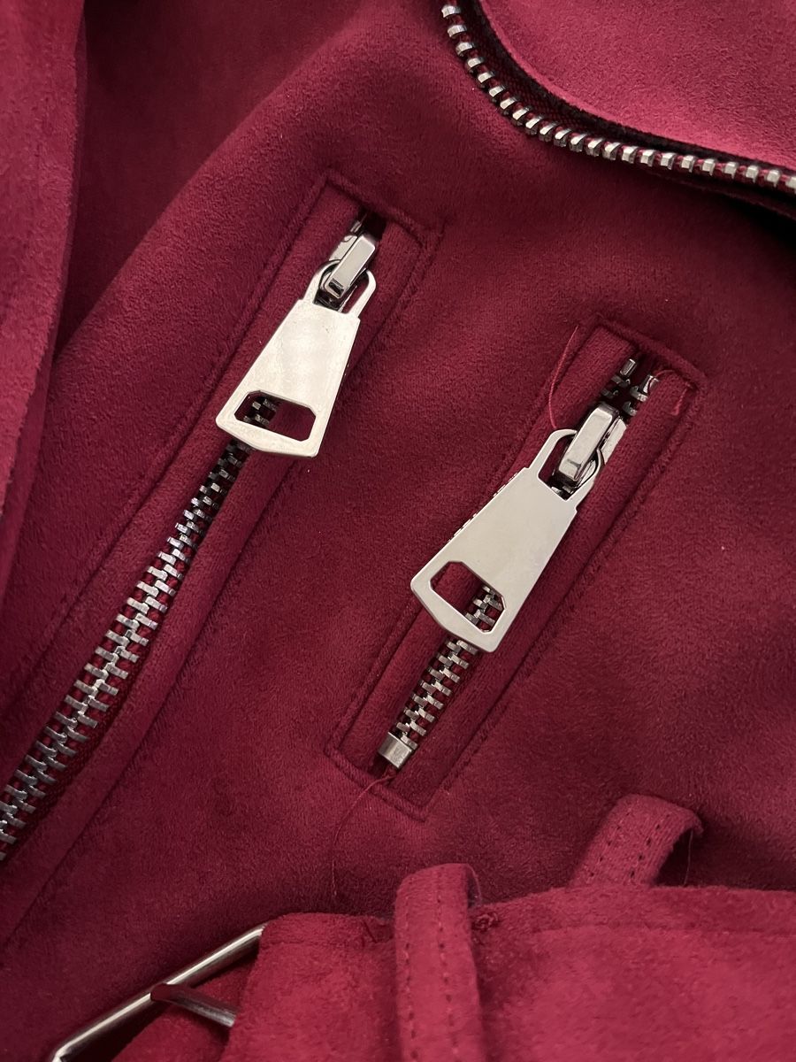 Giacche: Veste en daim rouge, classe, taille M – Nuovo (secondo la descrizione) da Meyrin venduto da Sandra6 2