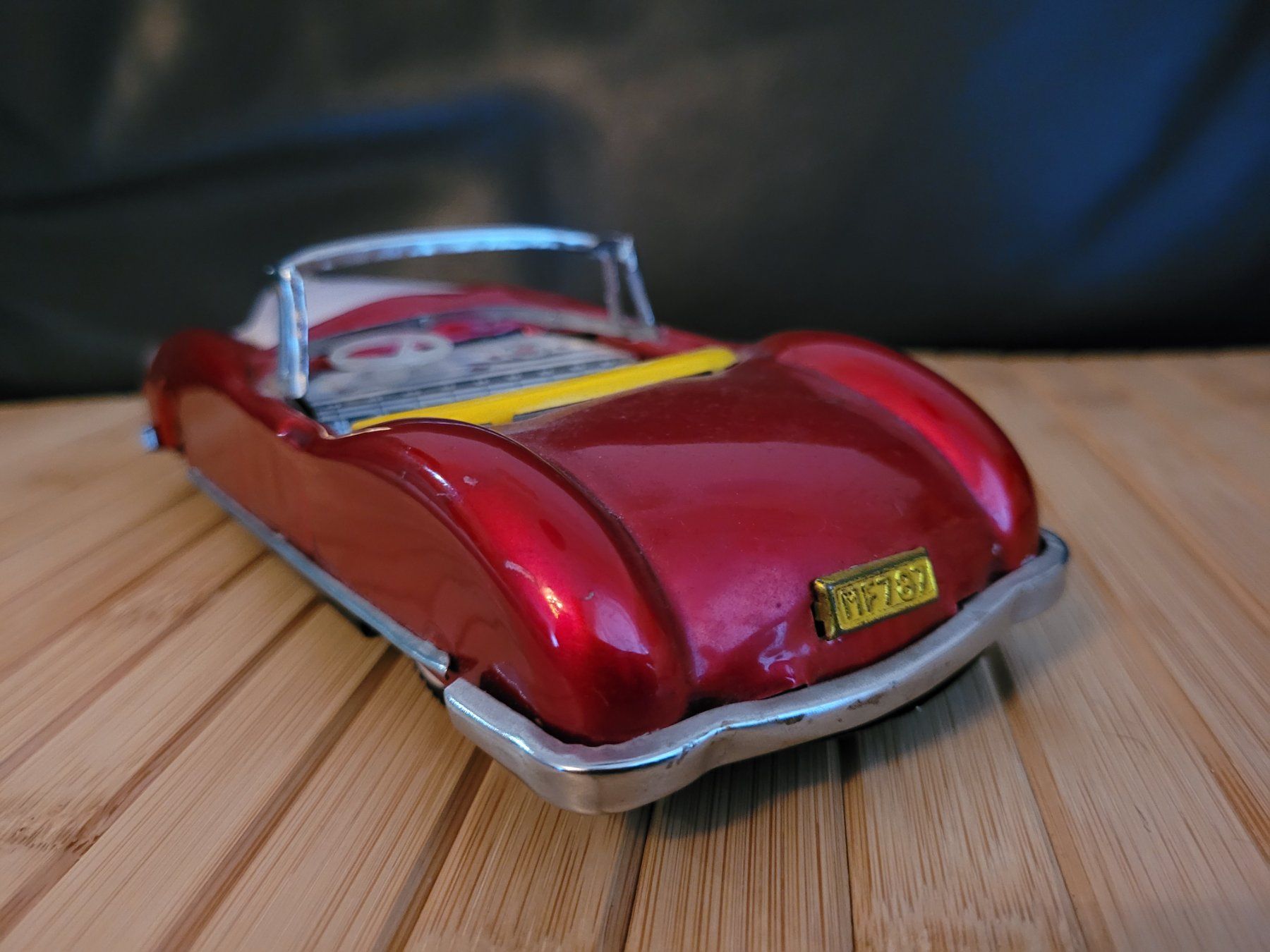 Giocattoli: Blechspielzeug Auto, Oldtimer Cabrio, rot/weiss, Vintage – Usato da Nürensdorf venduto da spartacus64 1