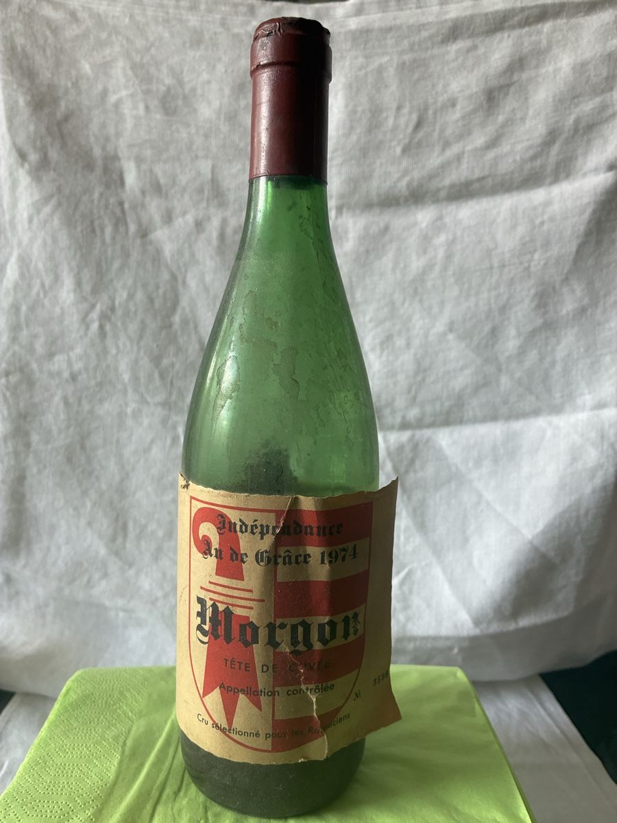 Vino: Morgon 1974  – Difettoso da Alle venduto da patriiiiick