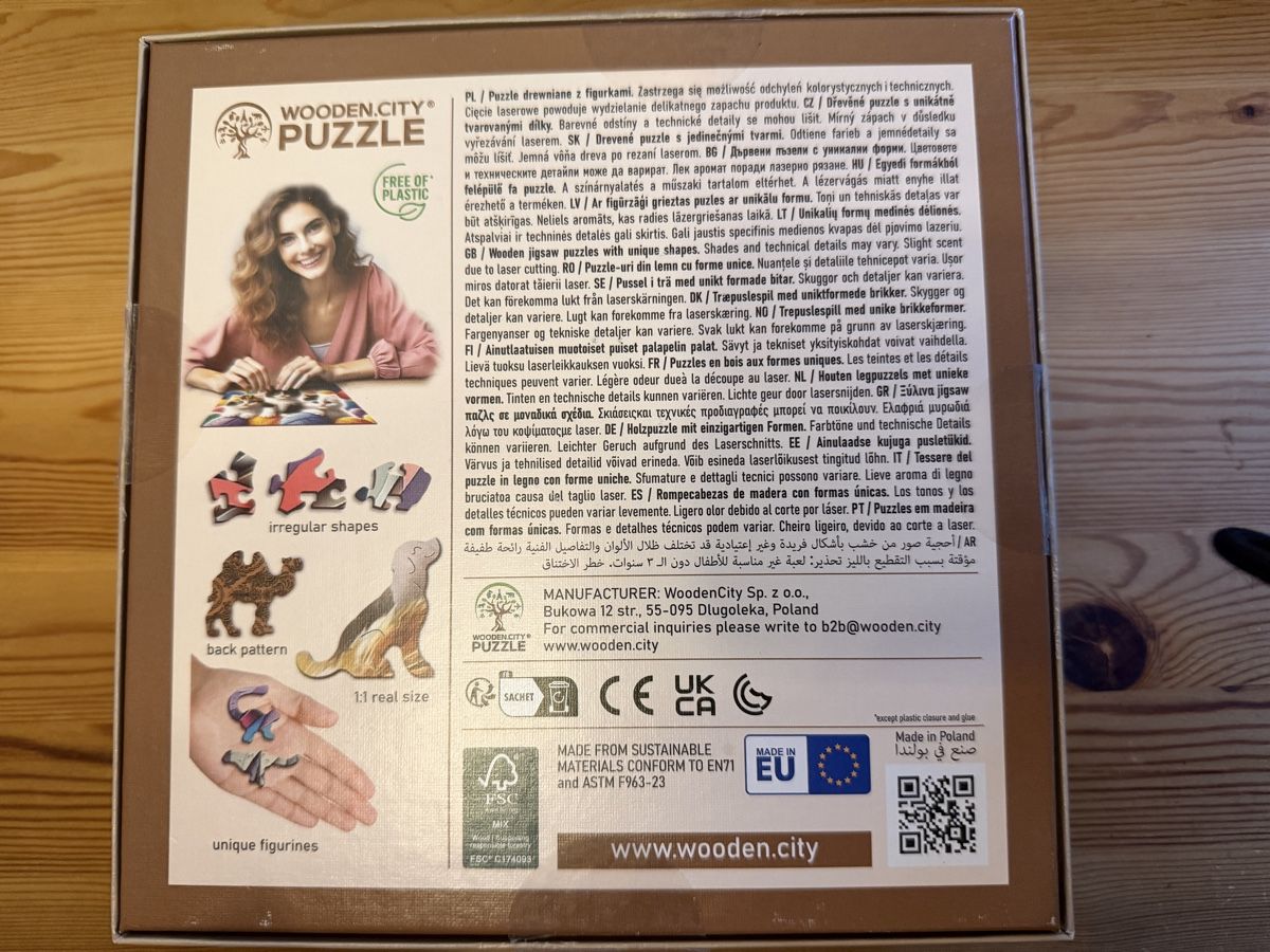 Puzzle: Holzpuzzle 505 Stück – Usato da Thun venduto da Tuetli 1