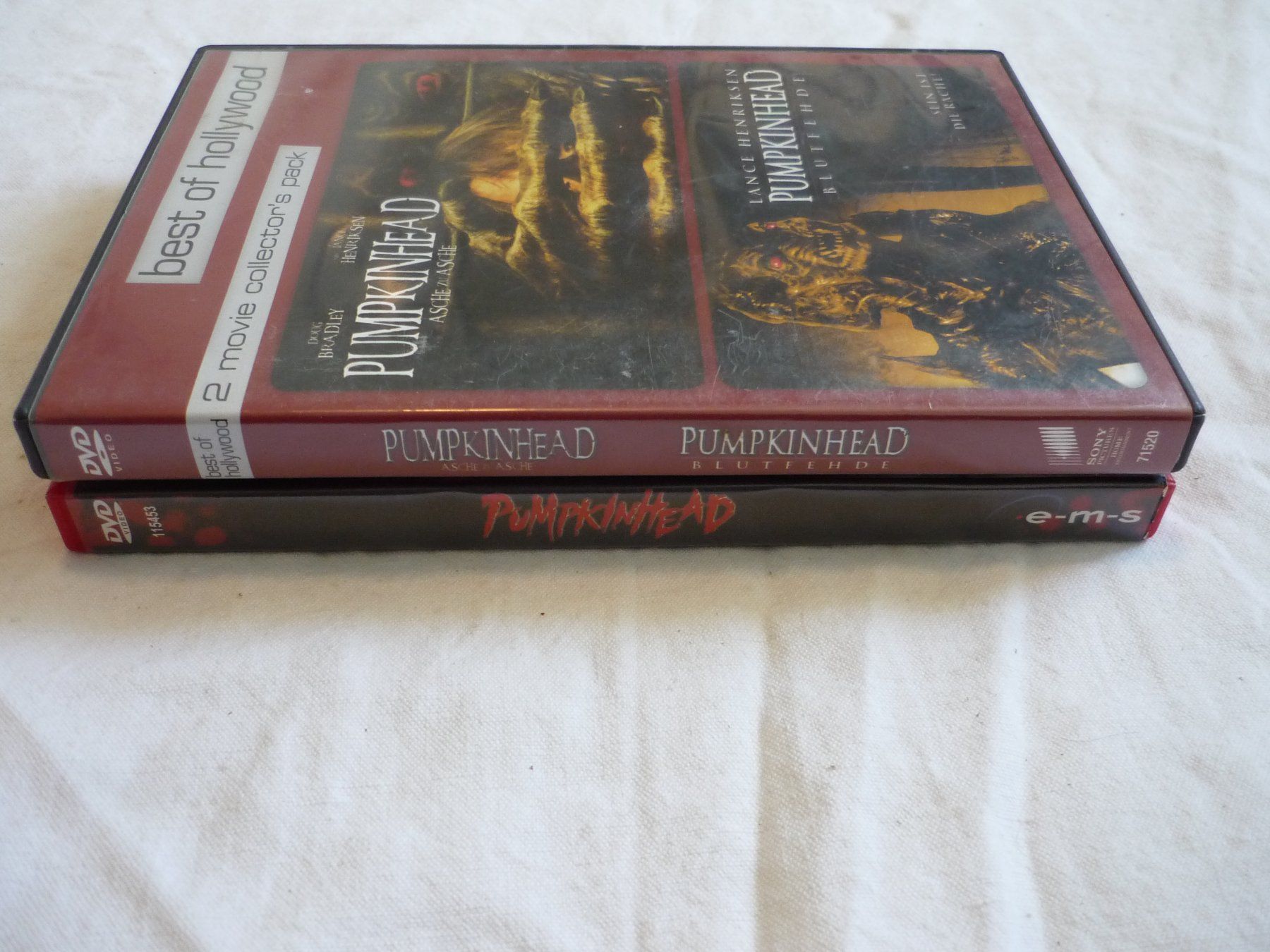 Alle DVDs: 2x DVD Horror - Pumpkinhead 1 + 2 + bonus – Gebraucht aus Beringen von zzRegal
