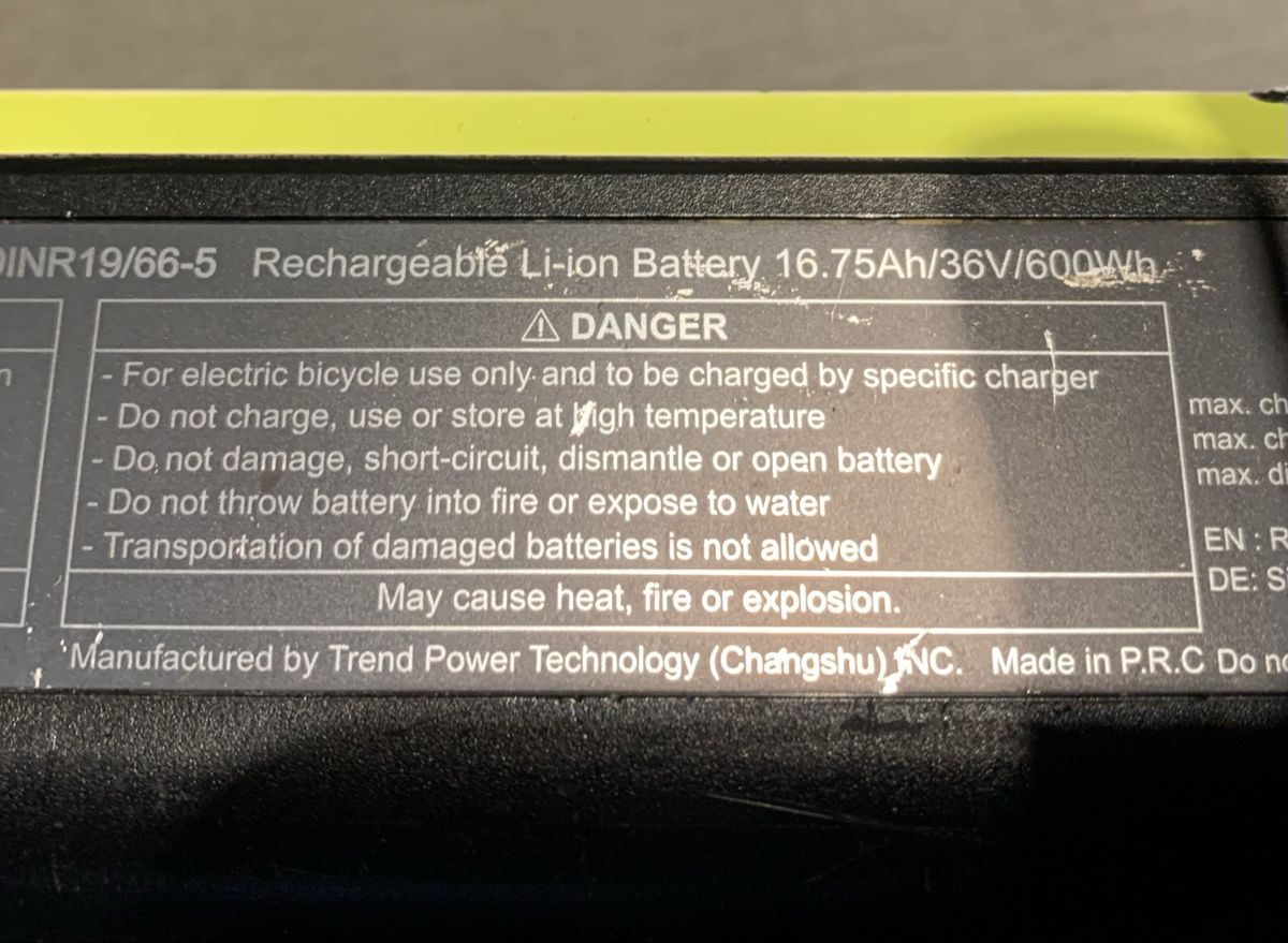 Panasonic Batterie: Akku Panasonic Flyer – Usato da Hallau venduto da mueris 3