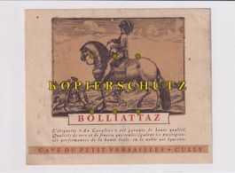 Etikette für Wein - Bolliattaz /bd