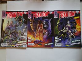 3 "Phantom" Comics - Zauberstern Comic - Band 1, 4 + 6