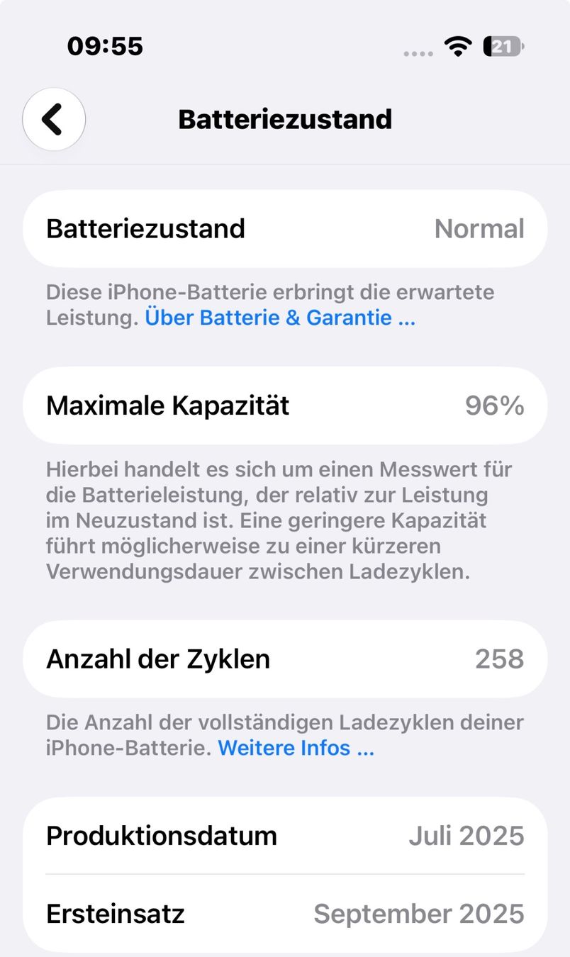 Apple Telefoni cellulari / Smartphones: iPhone 17pro inkl. AppleCare+ – Usato da Hochwald venduto da mik_v8z2 7