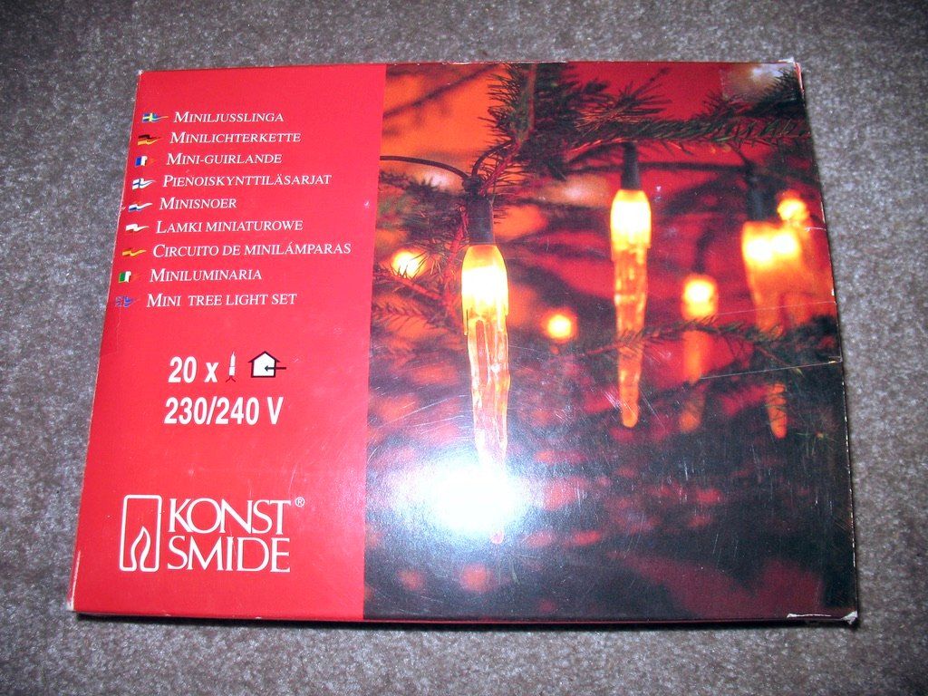Ghirlande e barre luminose: Advent Christbaum Lichterkette LED Eiszapfen KONST SMID – Usato da Wil ZH venduto da Arbolero