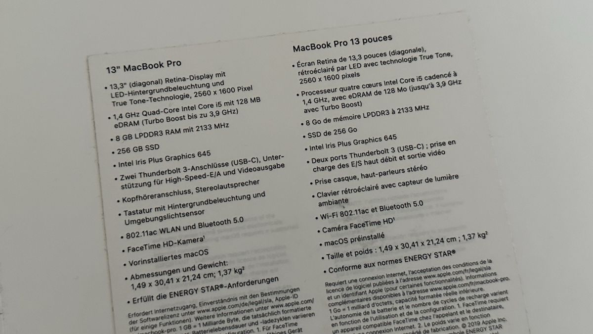 Apple Notebooks: Apple Macbook Pro 13 Zoll – Gebraucht aus Glattpark(Opfikon) von Leila79 4