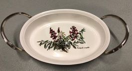 Gratinform Villeroy & Boch mit versilbertem Untersatz