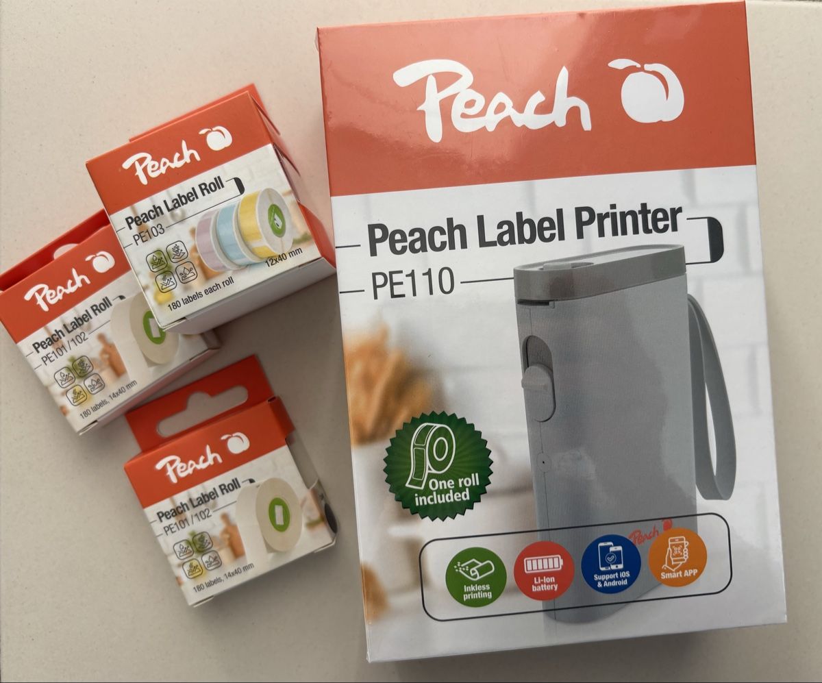 Stampanti: Peach Label Printer – Nuovo e nell'imballaggio originale da Hinterkappelen venduto da LeLehmann