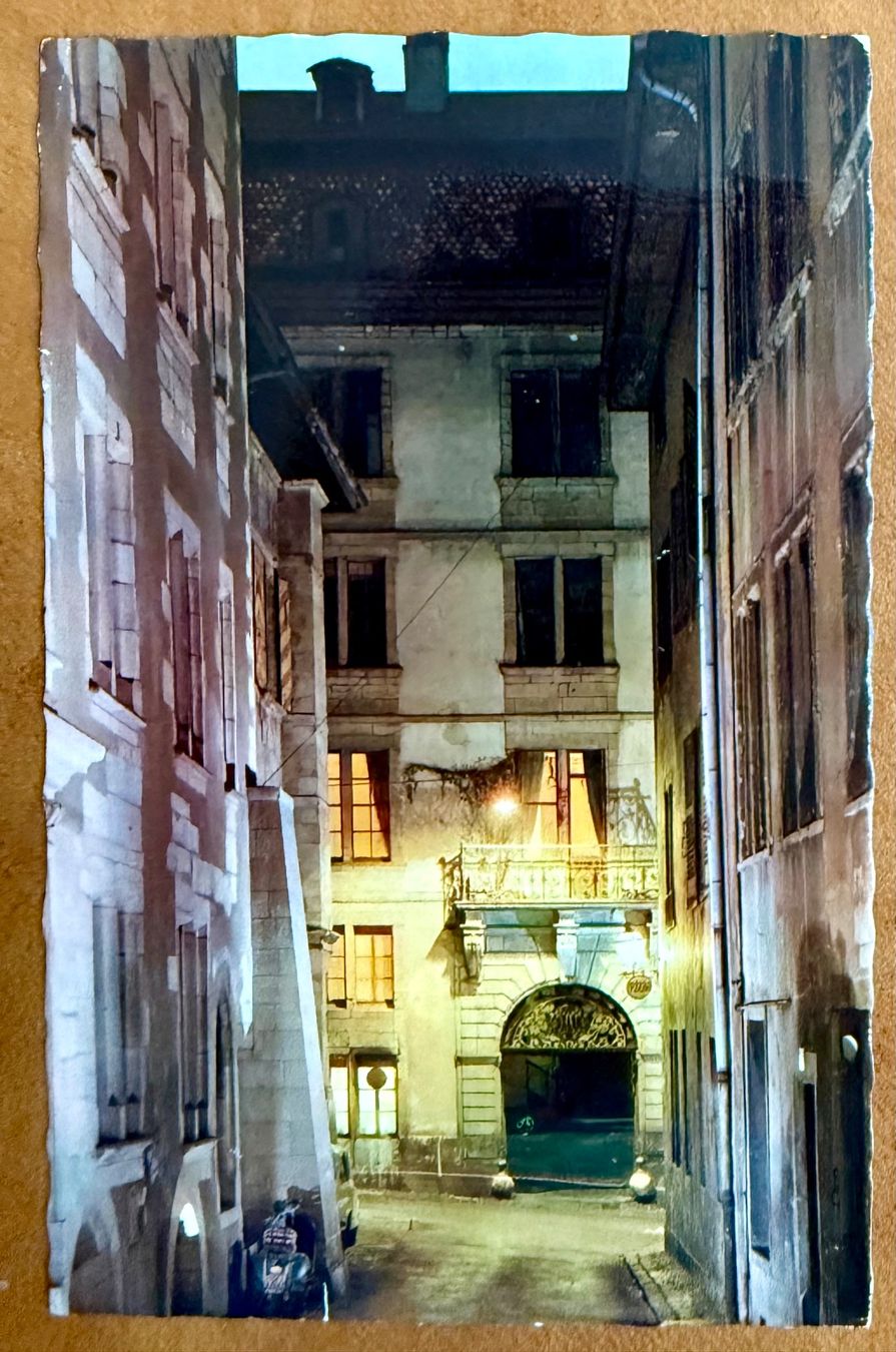 Cartoline postali: Genève - rue du Soleil Levant 1966 – Usato da Lutry venduto da Ediego