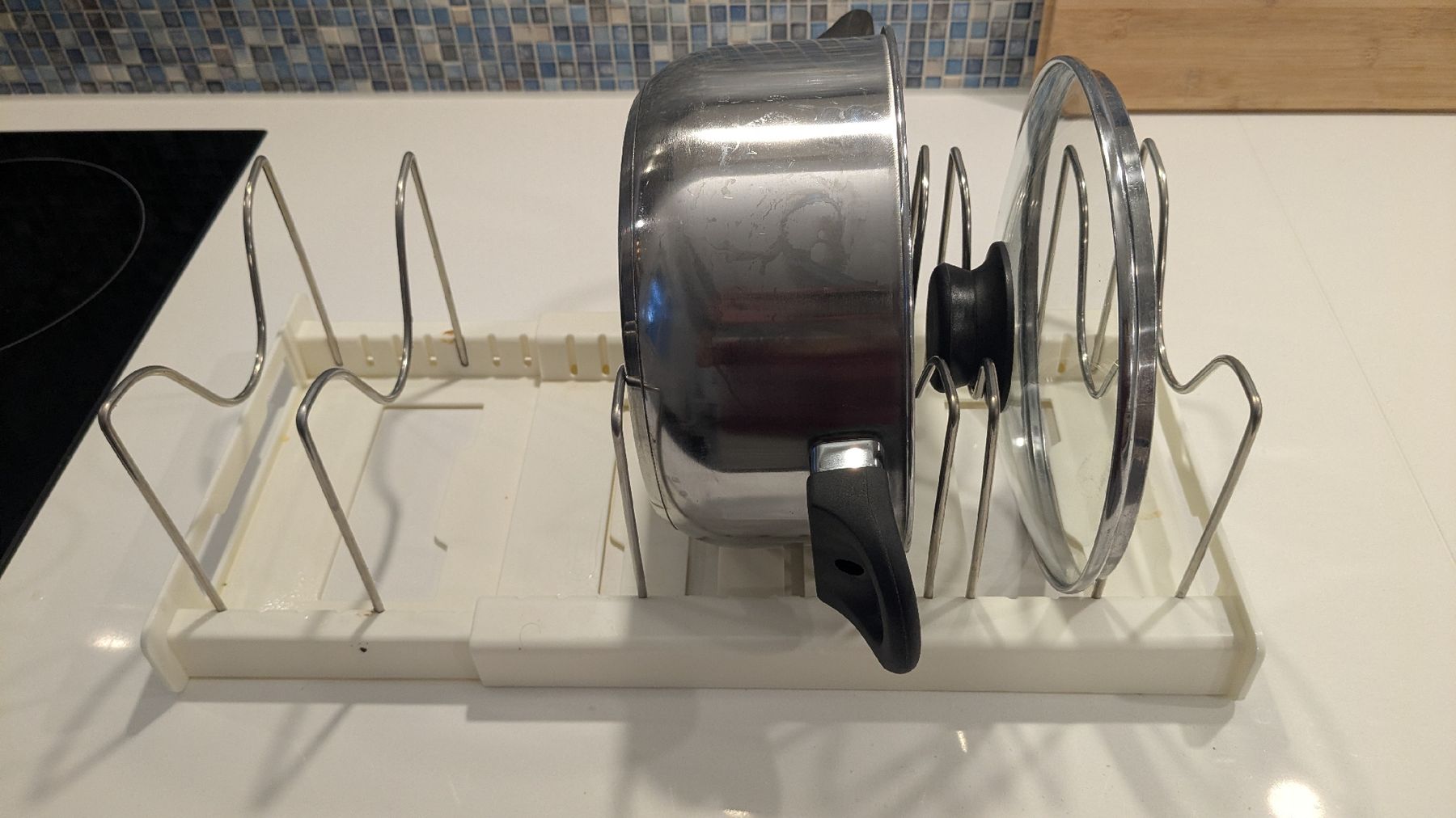 Elettrodomestici da cucina: Erweiterbare Küchentopfdecke und Plattenregisseur – Usato da Thun venduto da rsj_yhb7 2