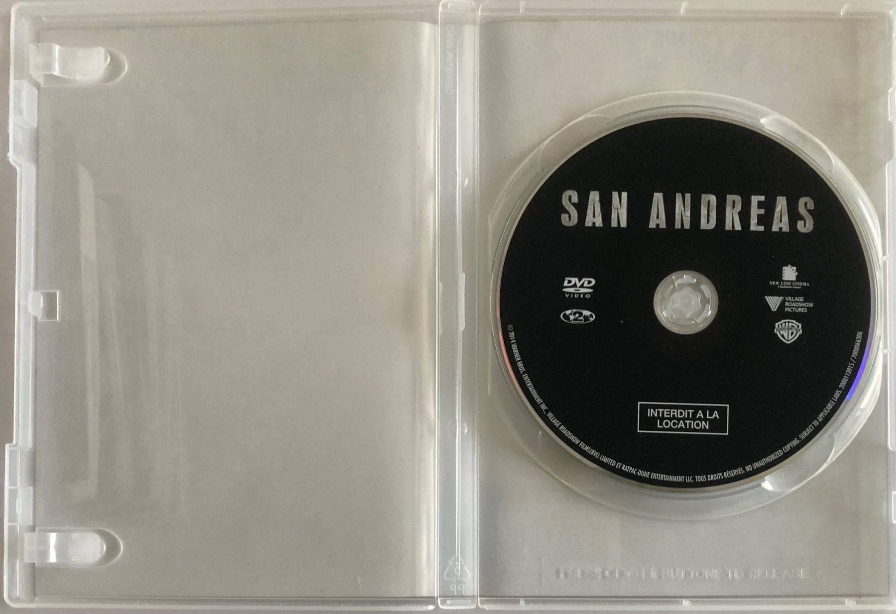 Tous les DVDs: DWAYNE JOHNSON - SAN ANDREAS – D'occasion à Poliez-Pittet par Newtown-Records 2