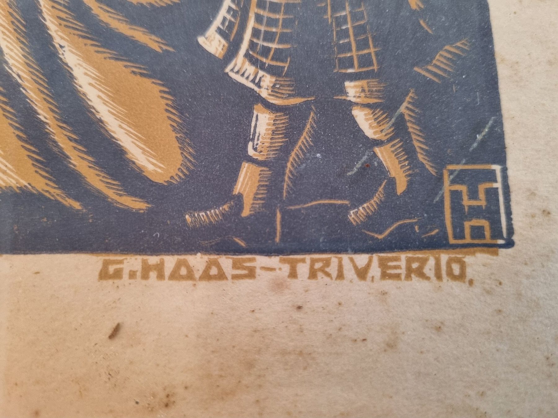 Poster & Bilder: Litho,  C,Haas- Triverio Nidwalden Rar – Gebraucht aus Trachslau von bastet06 3