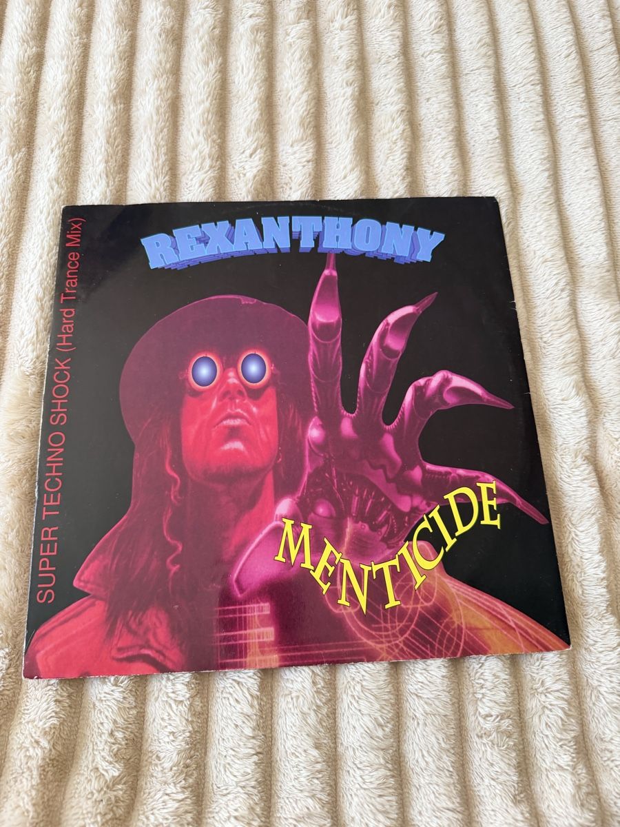 Dischi in vinile: Rexanthony Menticide vinyle techno hard trance – Usato da Bussigny venduto da Serena2009
