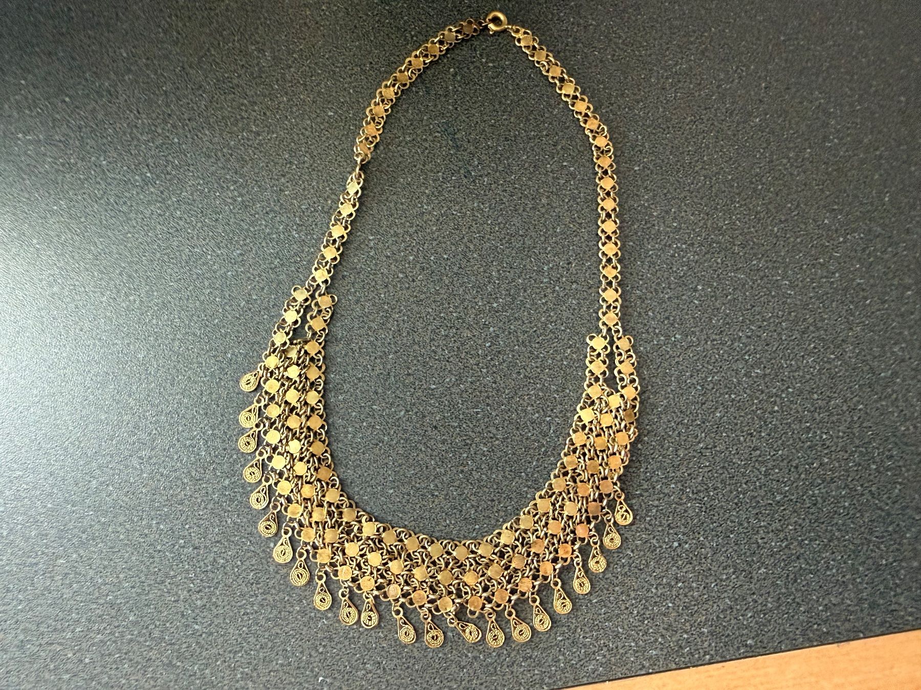 Catenine: Schöne Vintage-Halskette, ethnisch – Usato da Lamone venduto da LaCantinaMagica 2