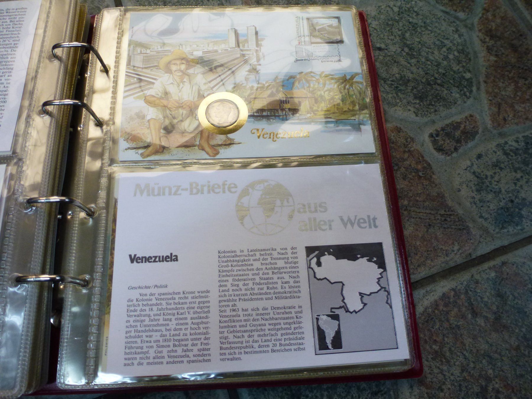 Tutti le monete: Münzbrief Venezuela – Usato da Olten venduto da Disc-Verkauf