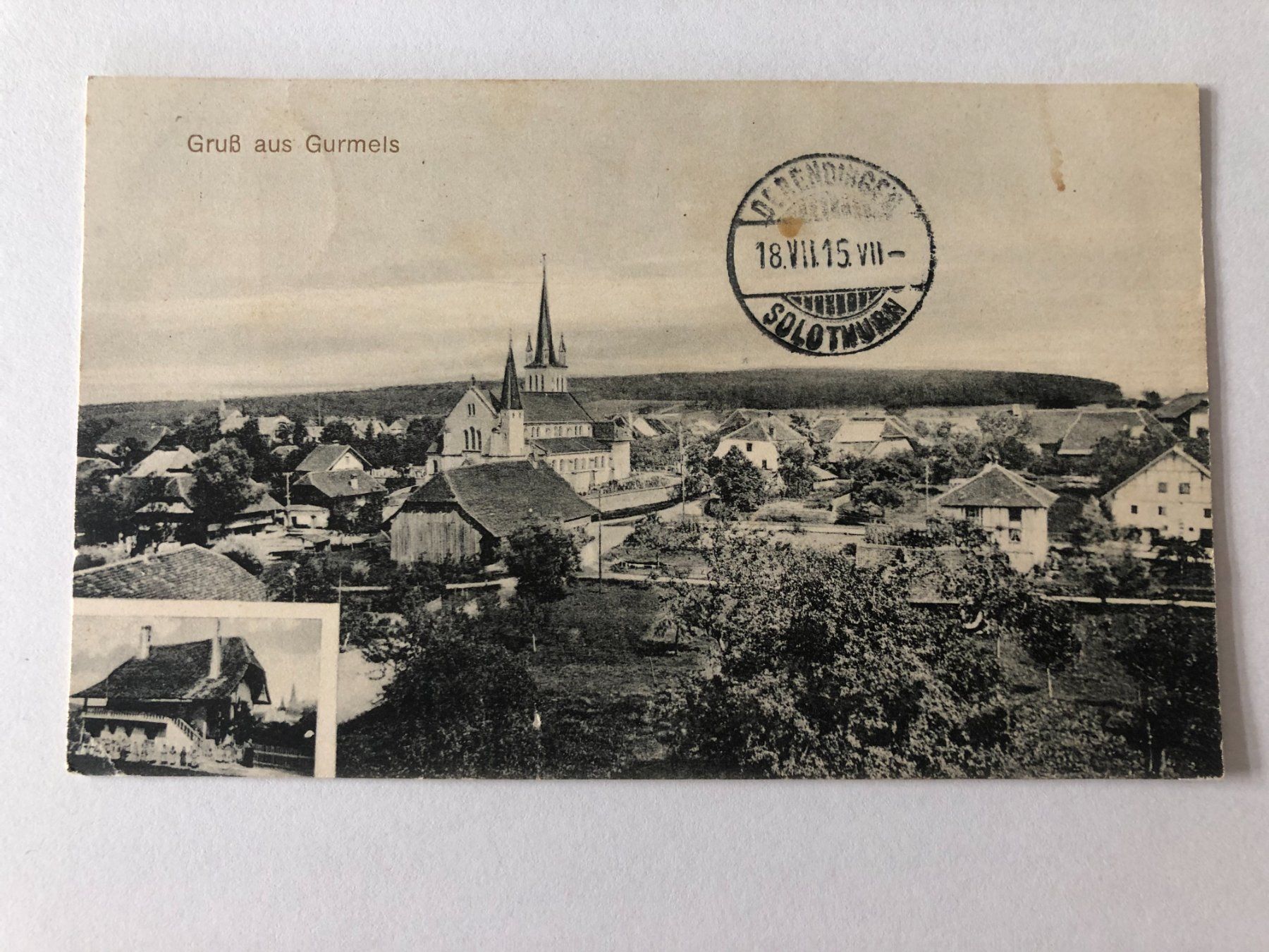 Cartes postales: Gruss aus Gurmels 1915 – D'occasion à Pfäffikon ZH par Waltoversand