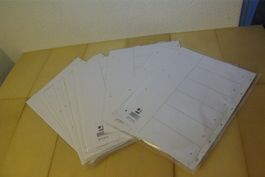 10x Ordner Register von 1-6 - A4, in OVP