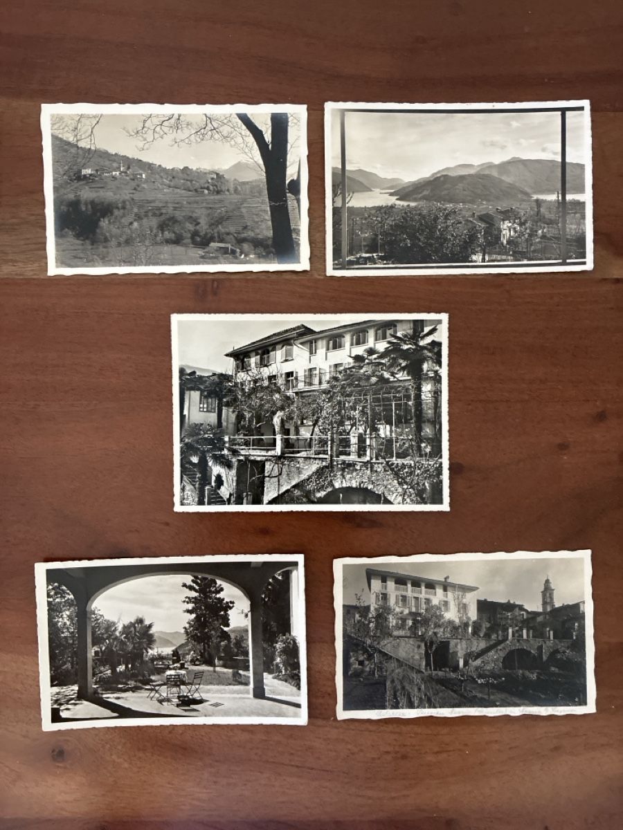 Ansichtskarten: 5 Ansichtskarten Schweiz von Neggio TI – Gebraucht aus Oftringen von Cla.vD.74